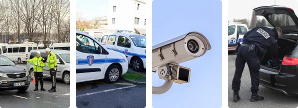 Hoe wordt er gecontroleerd op milieustickers in Frankrijk?