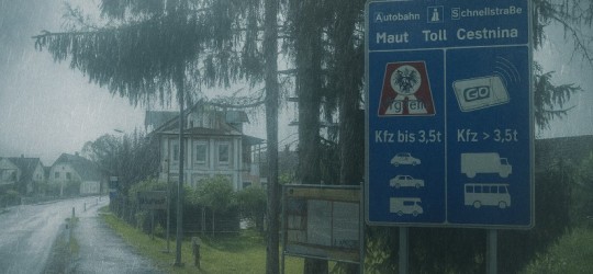 Oostenrijk Schaft Fysiek Vignet AF