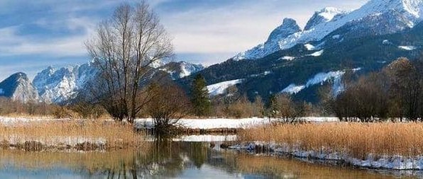 landschap in Stiermarken in Oostenrijk