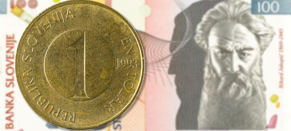munteenheid tolar in Slovenië 